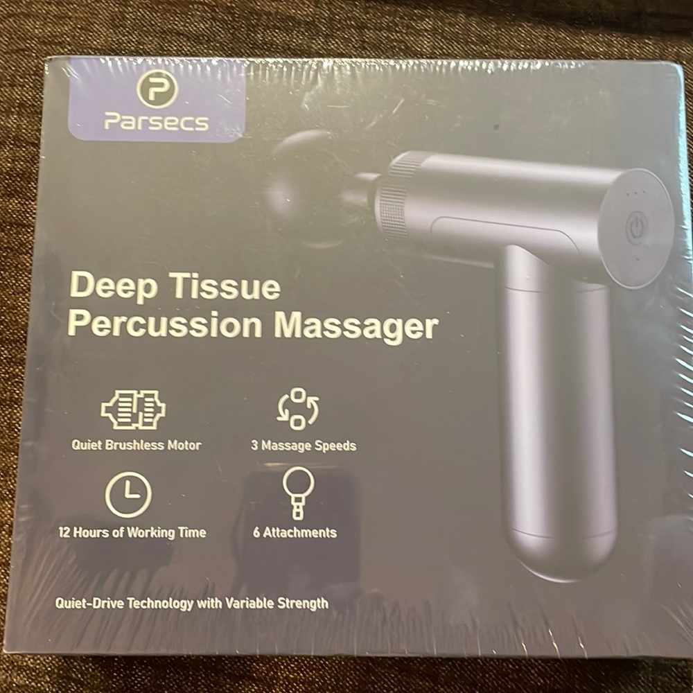 NIB Deep Tissue Percussion Massager